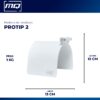 Protector para bomba presurizadora Pared 4 Baños