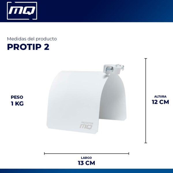 Medidas Protector para bomba presurizadora Pared 4 Baños