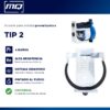 Soporte Giratorio TIP 2 para Bomba Presurizadora Pared 4 Baños