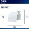 Protector para bomba presurizadora Pared 2 Baños